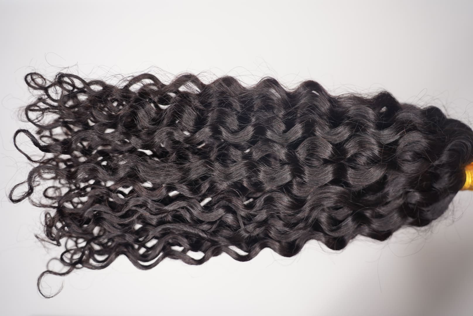Crown Hair Supply Italian Curly Human Hair Braiding Hair – 200g Double Pack - Image 3